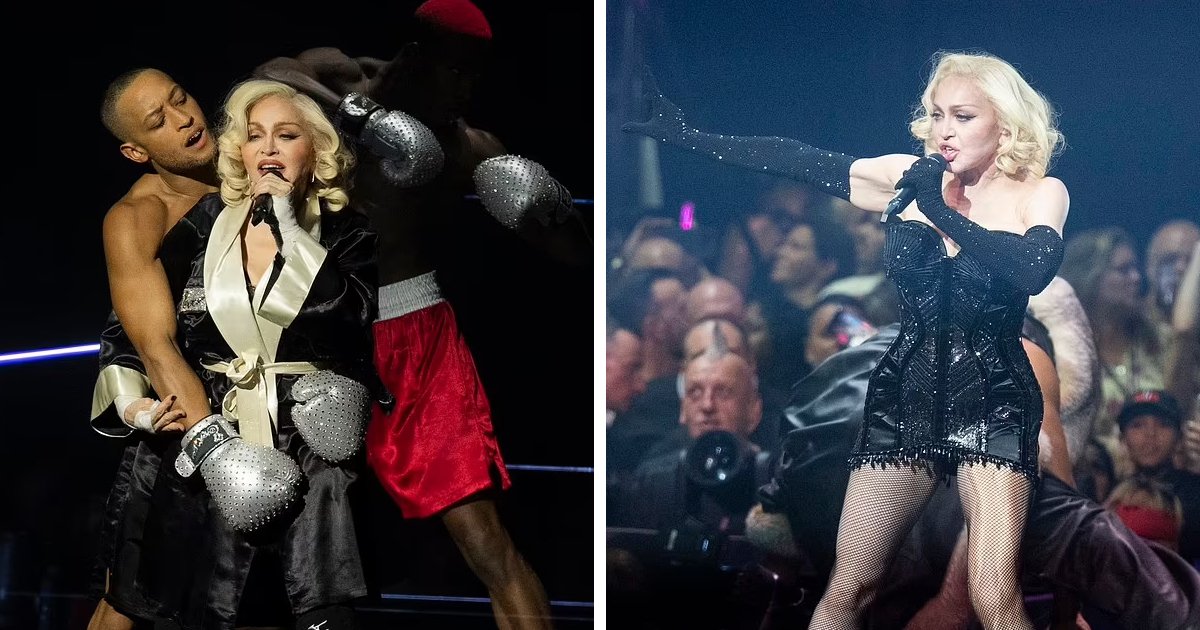 d85.jpg?resize=412,275 - JUST IN: Madonna’s Celebration Tour Comes To A ‘Screeching Halt’ In London After Major Technical Glitch Forces Star To Stop Performance Mid-Way