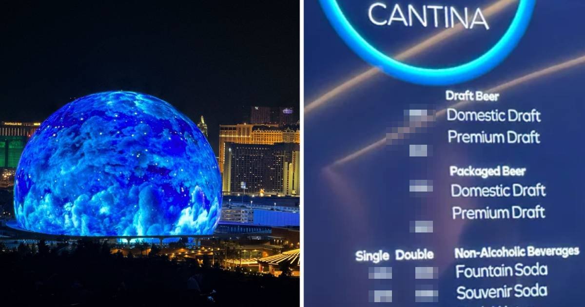 m4 1.jpeg?resize=412,275 - EXCLUSIVE: People Say They’re Beyond Disgusted After Seeing The Price Of Drinks At Las Vegas Sphere