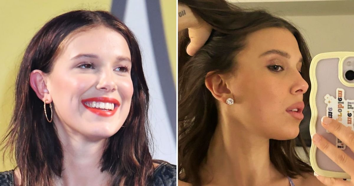 millie4.jpg?resize=412,275 - JUST IN: Millie Bobby Brown, 19, Praised For Showing Off Her Relatable Acne Breakouts In Make-Up Free Selfies