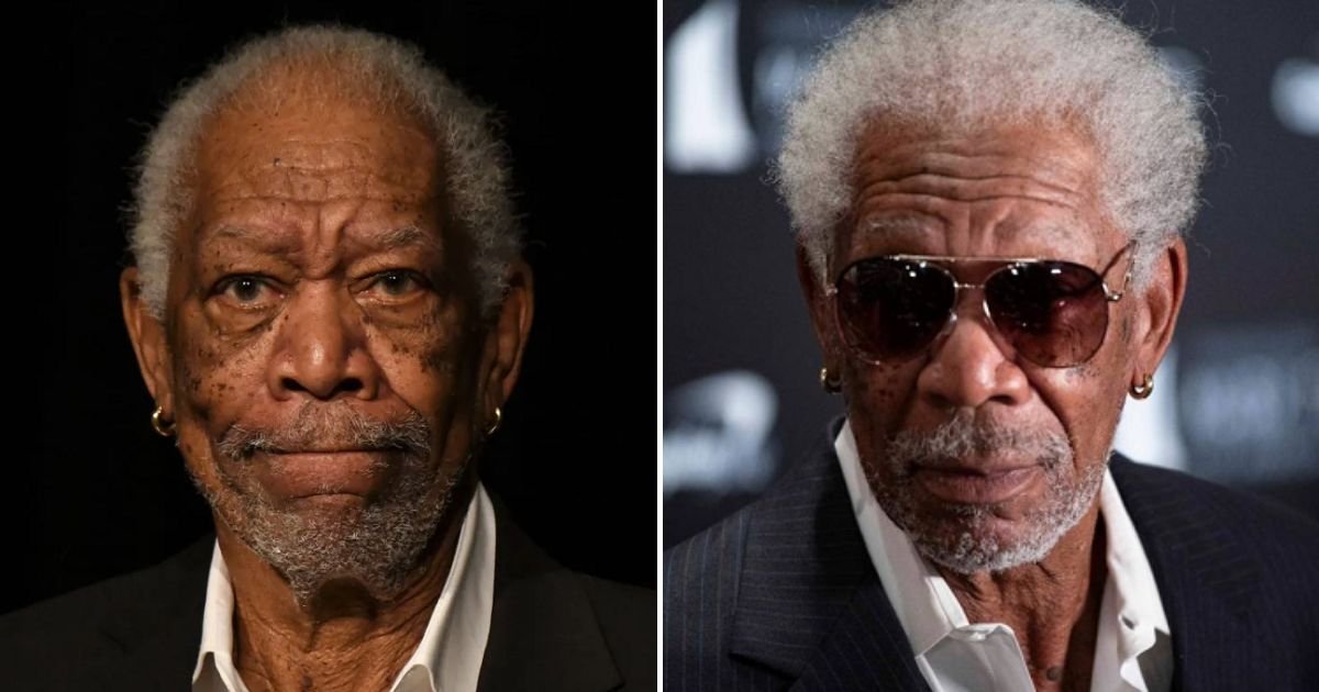 morgan4.jpg?resize=412,275 - JUST IN: Fans Left HEARTBROKEN After Morgan Freeman, 86, Finally Discloses The Reason Why He Wears Gold Hoop Earrings