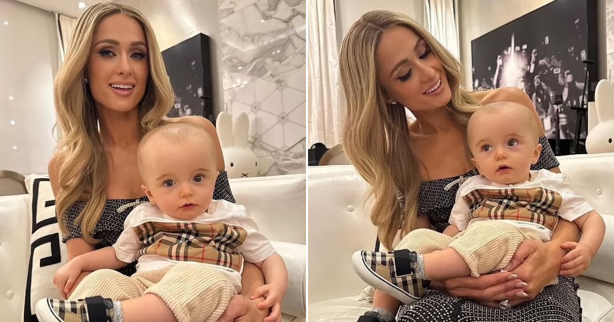 untitled design 2023 10 24t095834 892.jpg?resize=1200,630 - Paris Hilton Hits Back At Trolls Who Mocked Her Son After She Shared A Photo Of The Baby