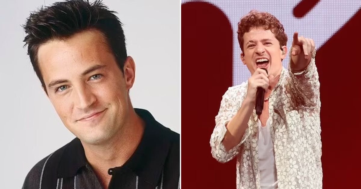 untitled design 2023 10 30t111751 247.jpg?resize=412,275 - Charlie Puth Honors Late Matthew Perry By Singing ‘Friends’ Theme Song At His Concert