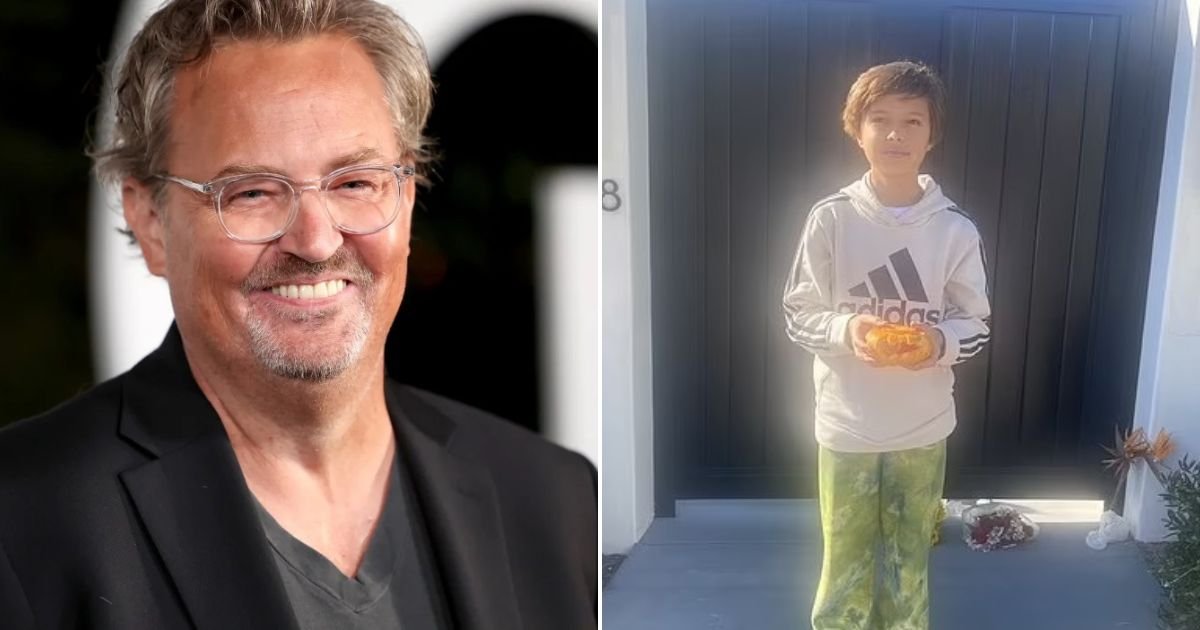 untitled design 2023 10 30t155247 783.jpg?resize=412,275 - Boy, 13, Leaves Heartbreaking Tribute To Matthew Perry Outside The Actor's Home In Los Angeles