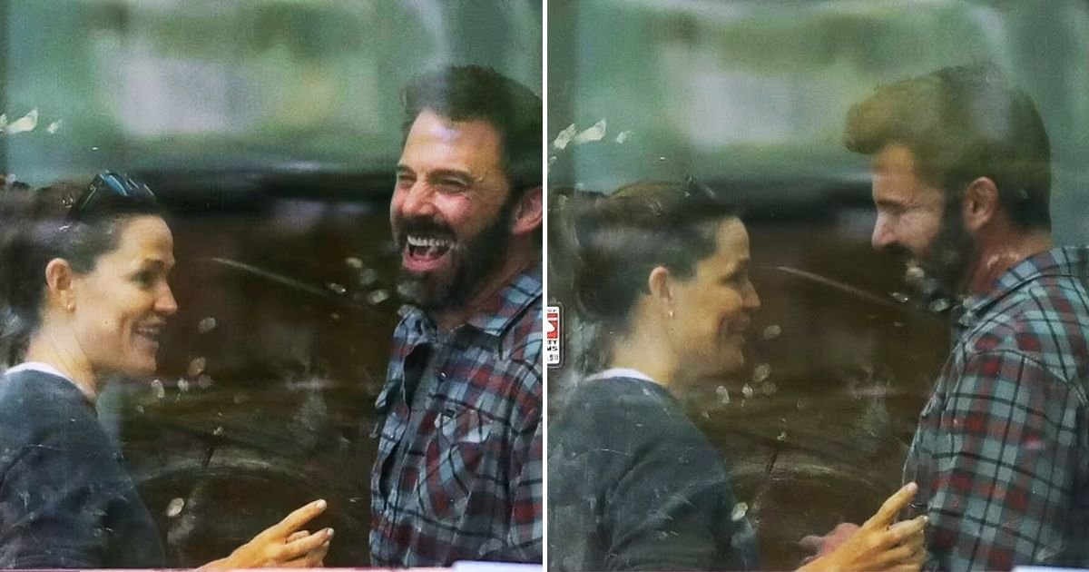 ben5.jpg?resize=412,275 - Ben Affleck And Ex-Wife Jennifer Garner Are Seen Sharing A Laugh Together While Attending Their Son Samuel's Basketball Game