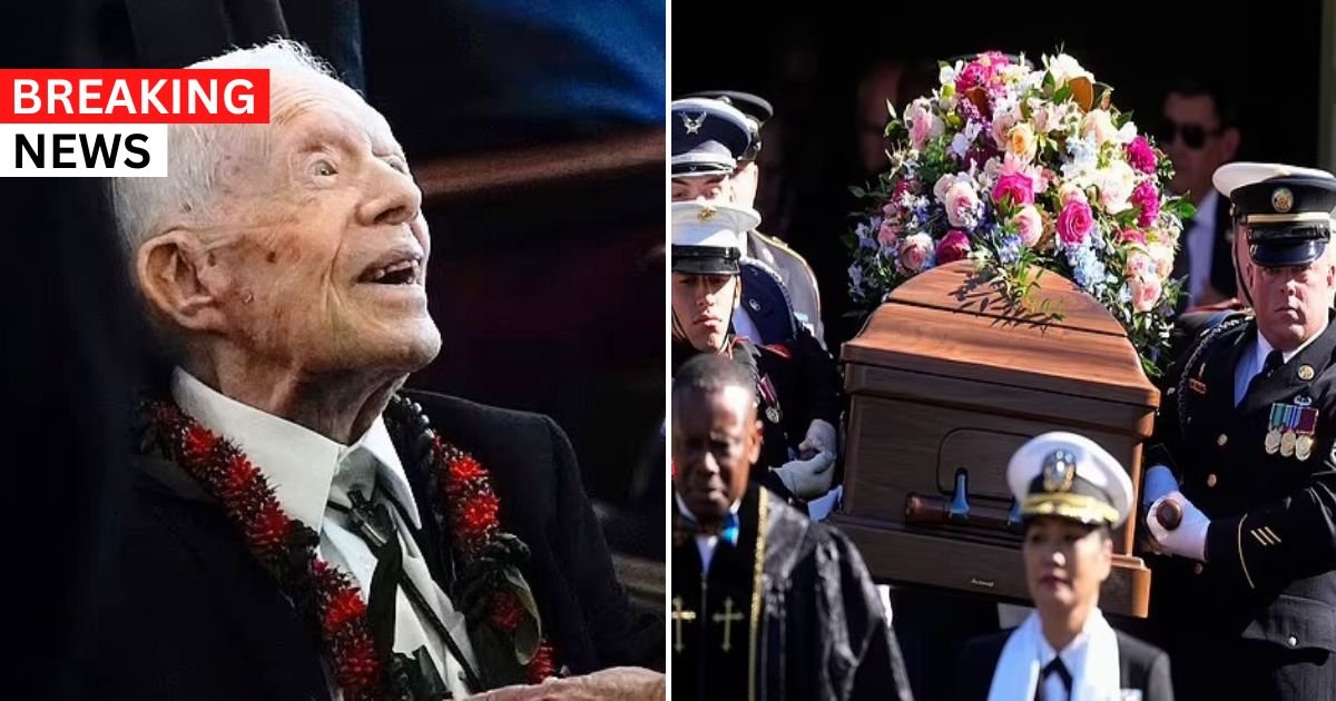 BREAKING: Jimmy Carter Pays His Final Goodbye To Wife Rosalynn At ...