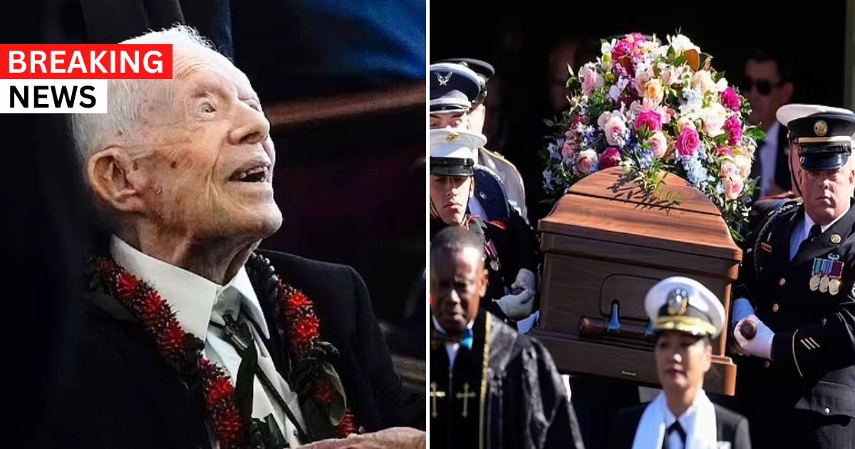 breaking 13.jpg?resize=412,232 - BREAKING: Jimmy Carter Pays His Final Goodbye To Wife Rosalynn At Private Funeral Service