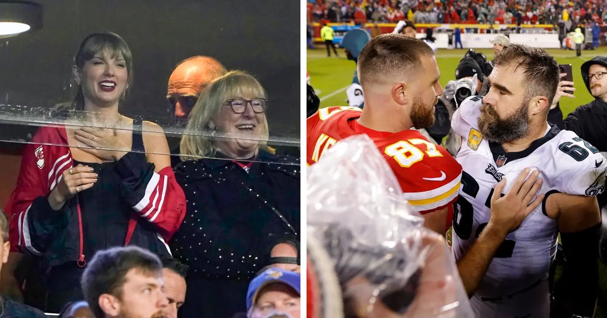 d104.jpg?resize=1200,630 - “I Love Her To Bits, I’m NOT Disappointed In Her!”- Travis Kelce’s Mom Issues Loving Statement After Taylor Swift's Absence From Big NFL Showdown