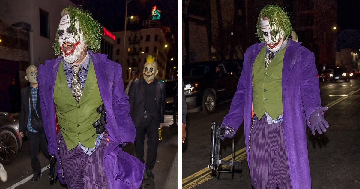 d189.jpg?resize=412,275 - BREAKING: P. Diddy BANNED From Warner Bros After Slaying The Streets In Joker Costume For Halloween