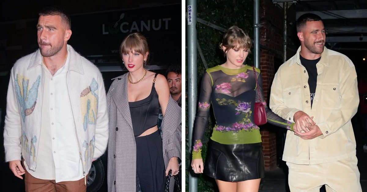 d196.jpg?resize=412,275 - EXCLUSIVE: Taylor Swift & Travis Kelce BLASTED For Warding Off Little Trick Or Treaters By Placing CRIME SCENE Tape Around Their Premises
