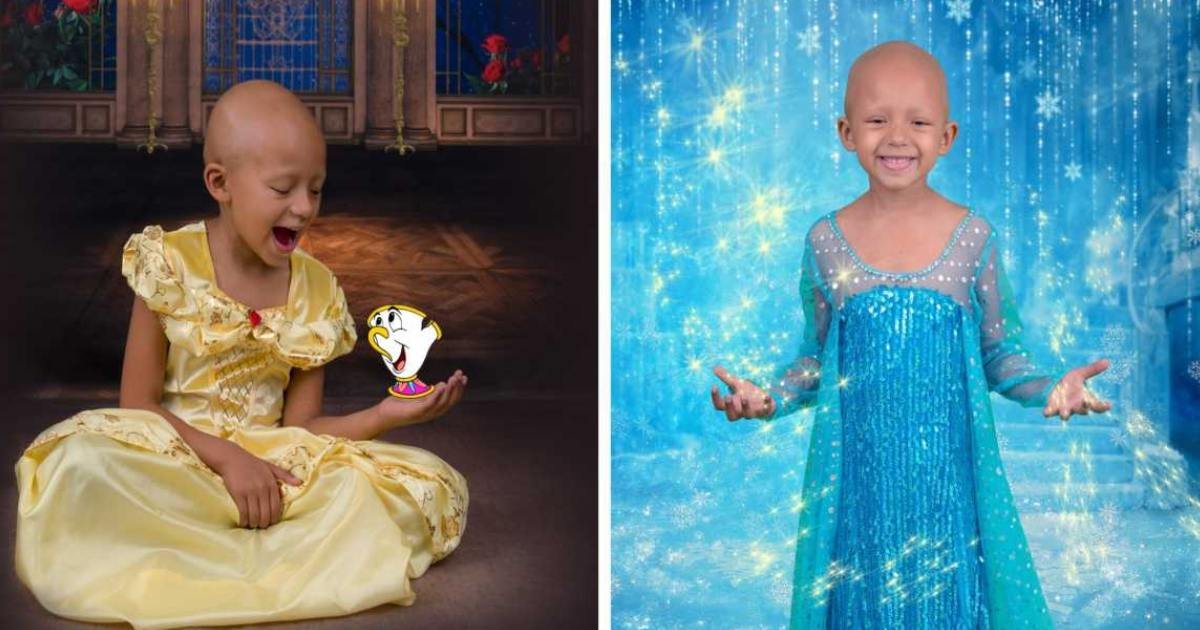 d6.jpeg?resize=412,275 - 5-Year-Old Battling Cancer Proves ‘Bald Is Beautiful’ In Magical Disney Princess Photos 