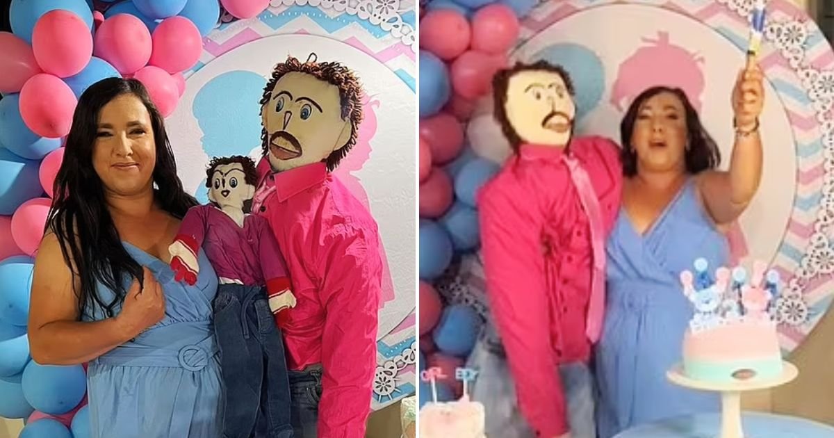 doll4.jpg?resize=1200,630 - Woman Who Tied The Knot With A Rag Doll Hosts A Gender Reveal Party For Their SECOND Child Only Weeks After Ultrasound