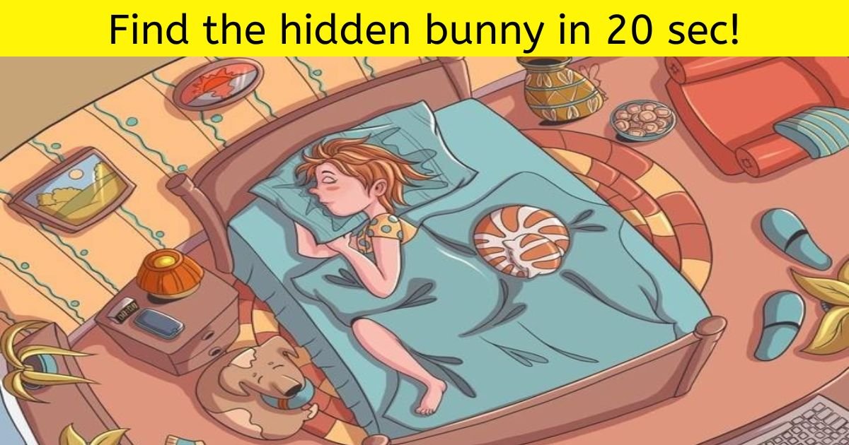 find the hidden bunny in 20 sec.jpg?resize=1200,630 - Only 3% Of People Could Find The Hidden Bunny In 20 Seconds – Can You Do It?