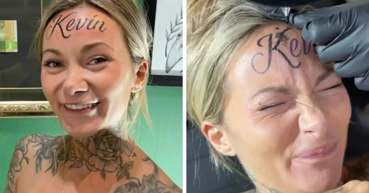 m2 1.jpeg?resize=412,275 - “I Got My Lover’s Name TATTOOED Across My Forehead! People Say I’ll Regret It But I Love It!” 