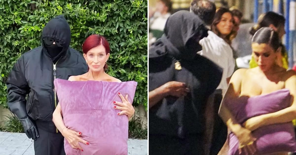 osbournes.jpg?resize=1200,630 - JUST IN: Ozzy And Sharon Osbourne Left People In Tears After They Dressed Up As Kanye West And ‘Wife’ Bianca Censori For Halloween