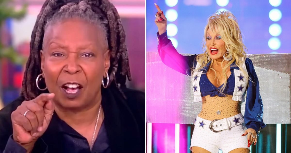 parton4.jpg?resize=412,275 - JUST IN: Whoopi Goldberg, 68, Has Slammed Dolly Parton Critics Who Say She Should 'Dress Her Age' Following Thanksgiving Performance