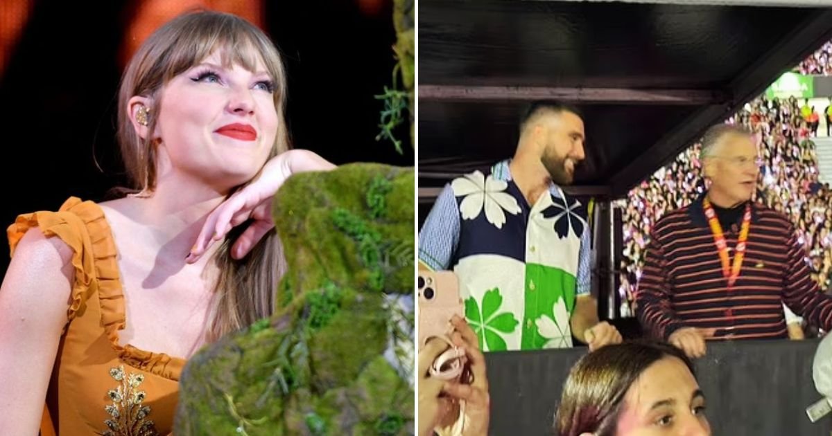 tk5.jpg?resize=412,275 - JUST IN: Taylor Swift Fans Went Wild After Travis Kelce Appeared With Her Father Scott Swift At Eras Tour Stop In Argentina