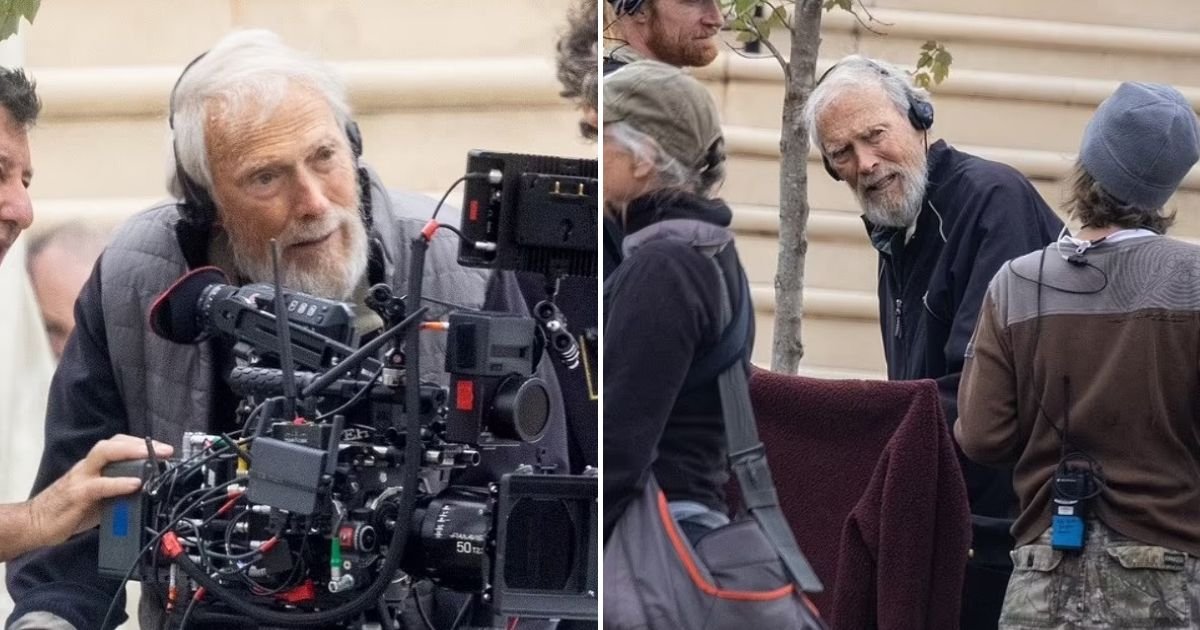 untitled design 10.jpg?resize=1200,630 - Hollywood Legend Clint Eastwood Pictured On The Set Of What May Be His Final Movie