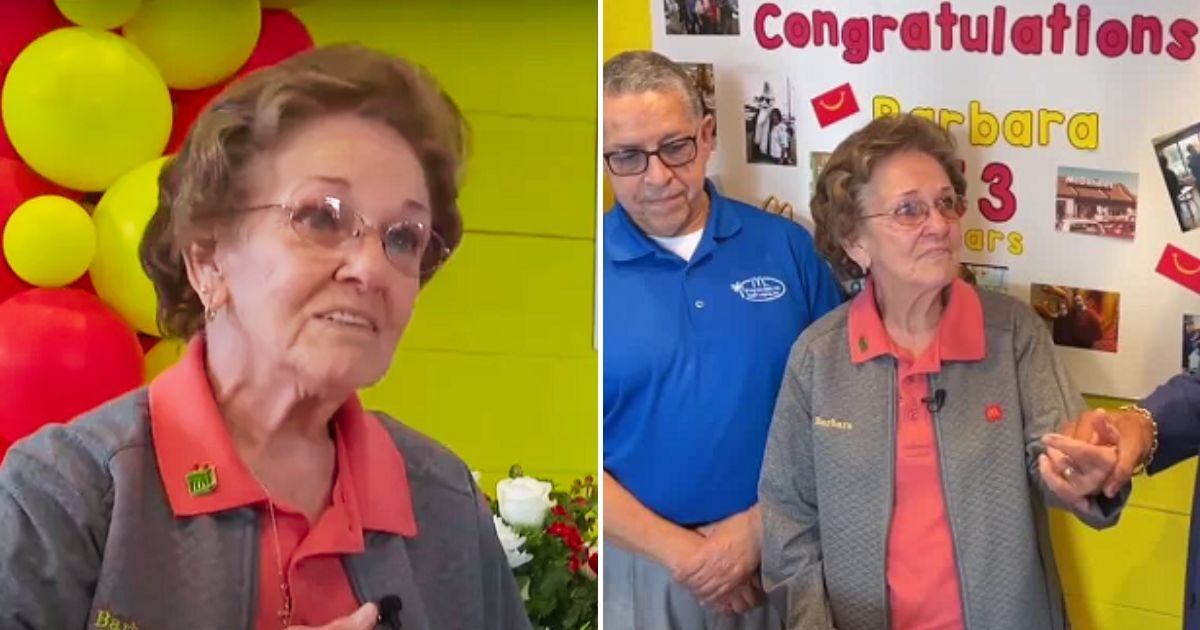 cramer4.jpg?resize=1200,630 - 75-Year-Old Woman Celebrates 53 YEARS Of Working At McDonald's: 'I Just Love It Here'