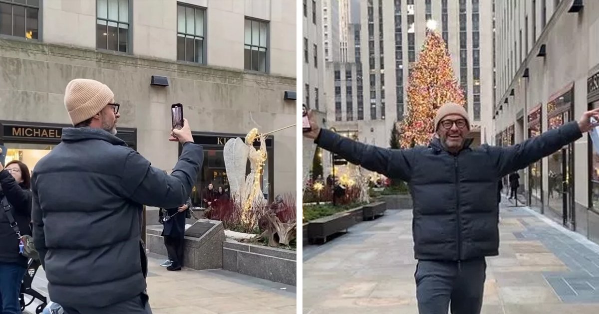 d116.jpg?resize=412,232 - BREAKING: Hugh Jackman Gets In Trouble With Security At The Rockefeller Center In New York City