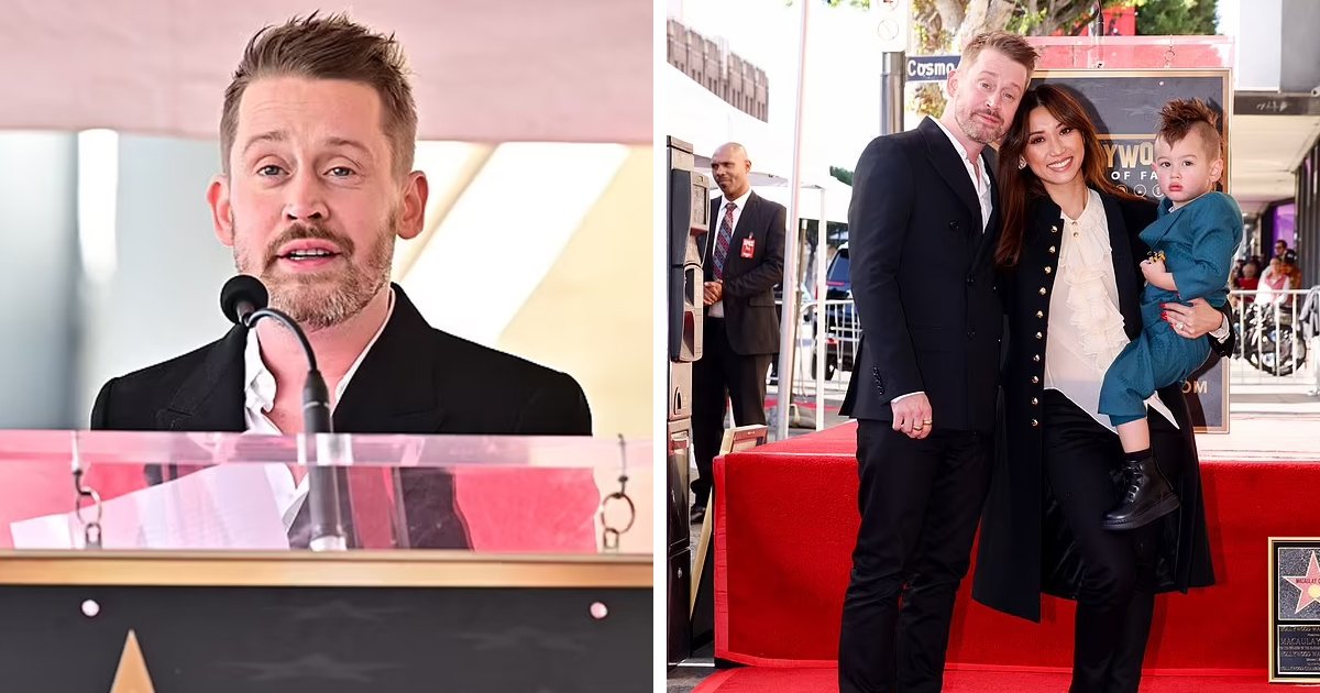 d155.jpg?resize=1200,630 - BREAKING: Macaulay Culkin Breaks Down Into Tears During His Hollywood Walk Of Fame Ceremony As Home Alone Cast Reunite
