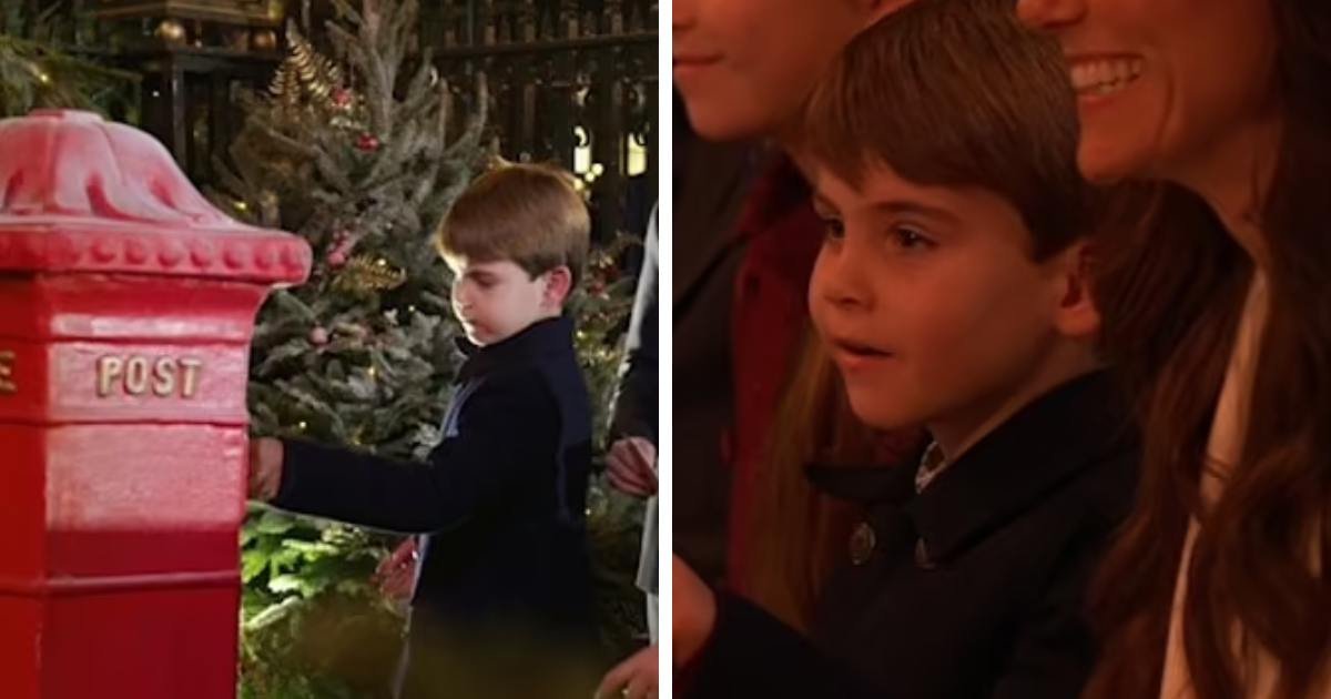 d4 3.jpeg?resize=412,275 - Adorable Prince Louis Melts Hearts As His Eyes Light Up At The Mention Of A Letter From Santa During Royal Carol Service
