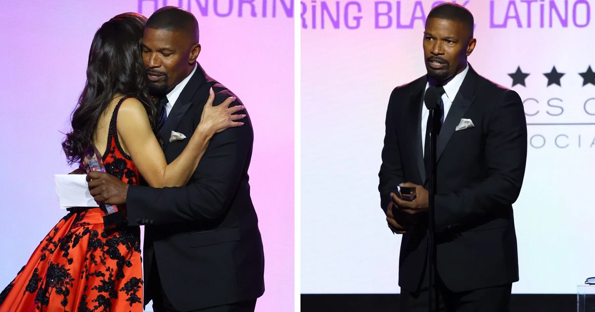d6.jpg?resize=412,275 - "I Couldn't Even Walk!"- Jamie Foxx Fights Back Tears As He Makes First Public Appearance After His Devastating Hospitalization