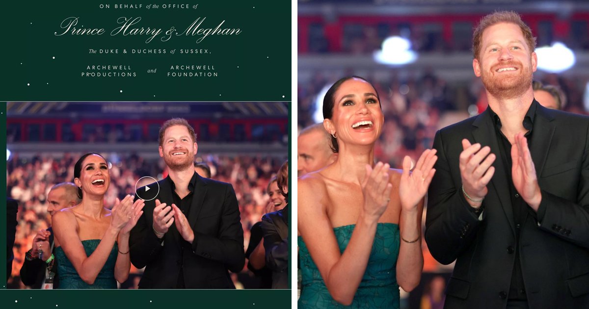 d60.jpg?resize=1200,630 - JUST IN: Meghan Markle & Prince Harry Release This Year's Holiday Card But Royal Fans Hoped For A Better Picture