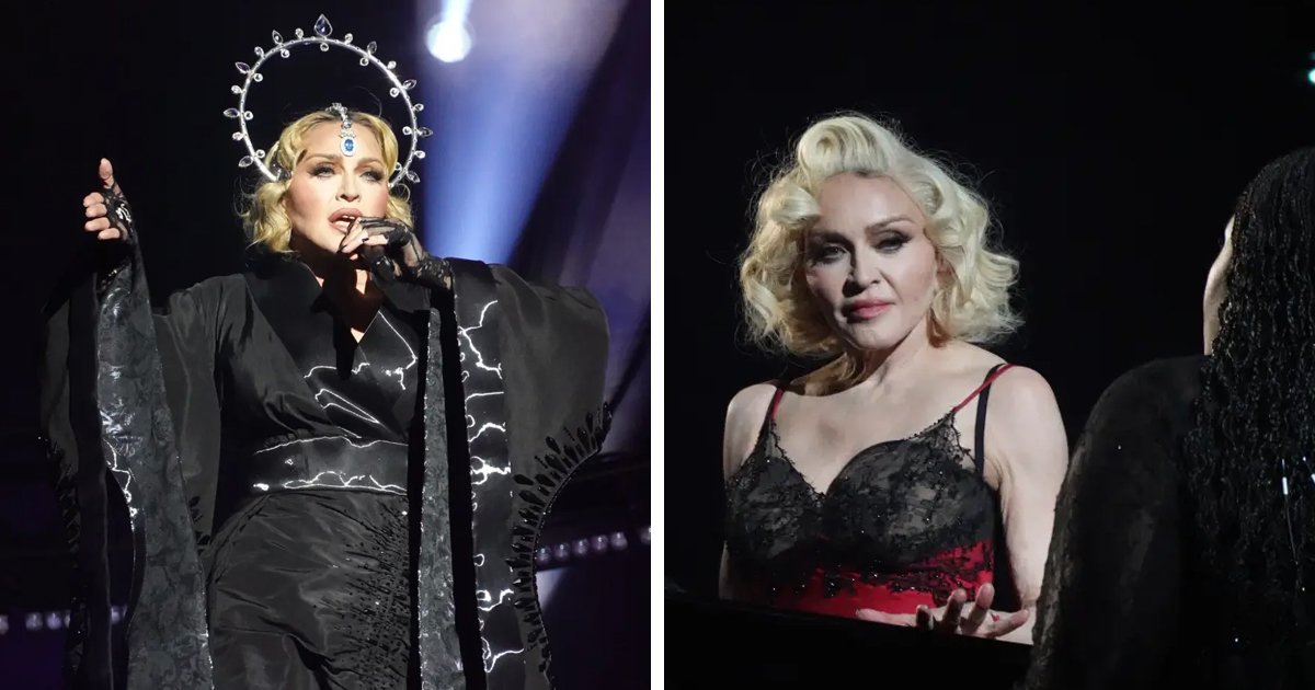 d61.jpg?resize=412,275 - BREAKING: Queen Of Pop Madonna BOOED & Left RED In The Face By Angry Fans Who Waited THREE HOURS To See The Singer Perform Live