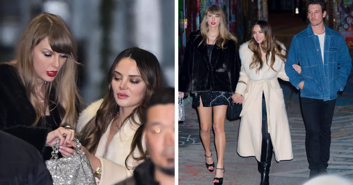 d62.jpg?resize=412,275 - EXCLUSIVE: Taylor Swift Spotted Showing Off 'Eye-Catching' RING To Close Pals Miles Teller & Keleigh Sperry