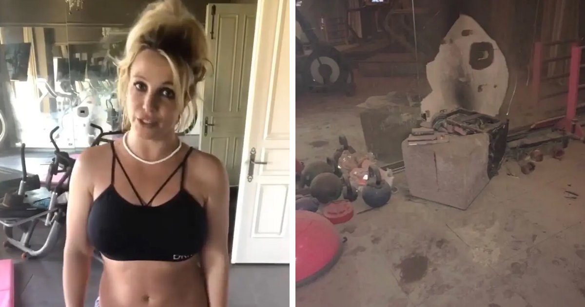 d78.jpg?resize=412,275 - BREAKING: Britney Spears' Sanity Questioned After Star Shows 'Charred Images' Of Her Burnt Gym