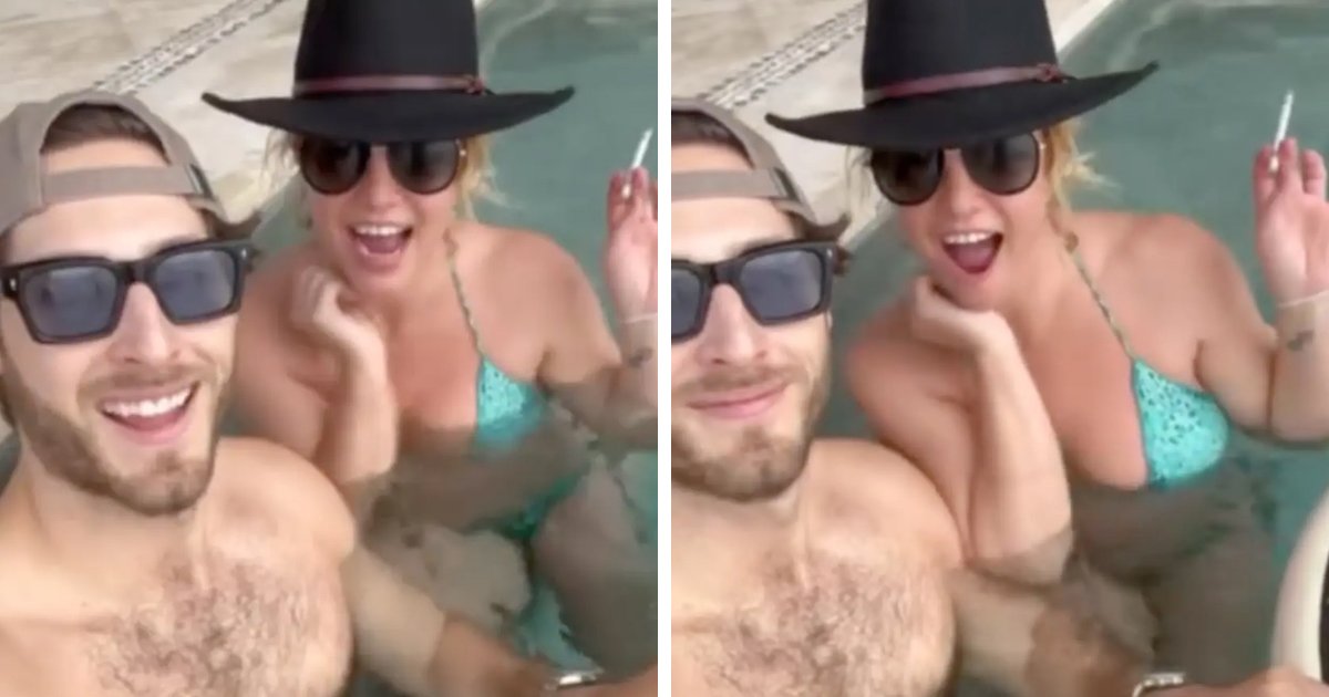 d83.jpg?resize=412,275 - JUST IN: "Can She Ever Leave Her Staff Alone?"- Britney Spears Slammed For Getting Cozy & Flirty In New Video With Manager Sparking Dating Rumors