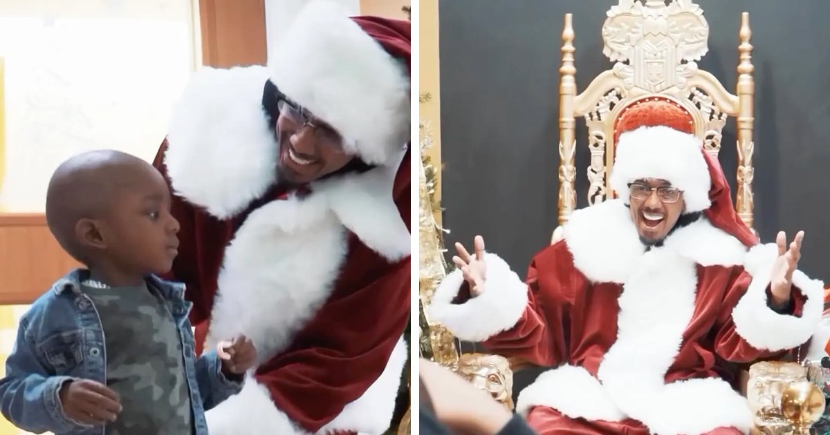 d99.jpg?resize=1200,630 - JUST IN: Nick Cannon Dresses As Santa Claus To Surprise Children's Hospital In Honor Of Son Who Died Of Cancer