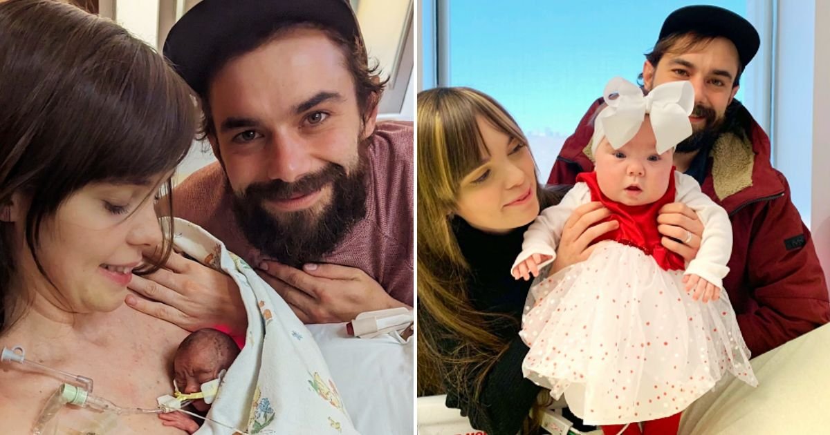 evie4.jpg?fit=1024%2C538&ssl=1&strip=all - Baby Girl Born 4 Months EARLY And Weighing Less Than 1lb Is Finally Coming Home After Spending Nine Months In Hospital
