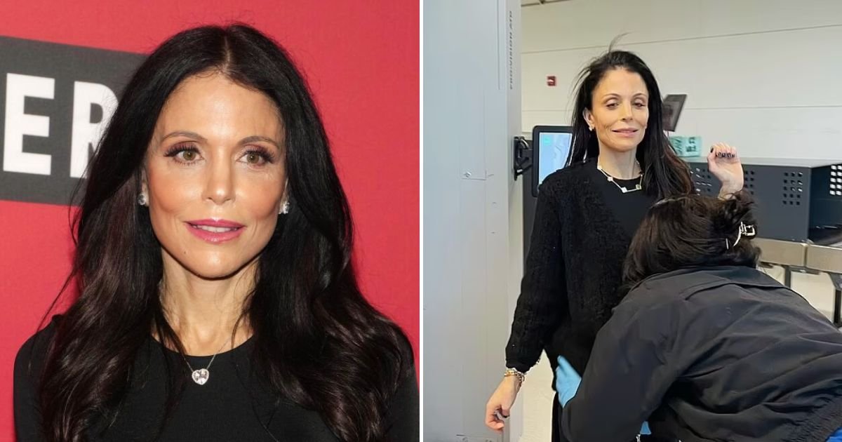 frenkel4.jpg?resize=1200,630 - JUST IN: 'Real Housewives' Star Bethenny Frankel, 53, Says Her Private Part Set Off Airport Metal Detector And Prompted Laughter