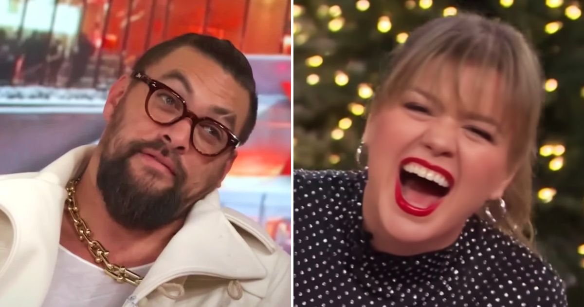 kelly4.jpg?resize=412,275 - JUST IN: People Are Calling For Kelly Clarkson, 41, And Jason Momoa, 44, To Date After 'Legitimate Chemistry' During Interview