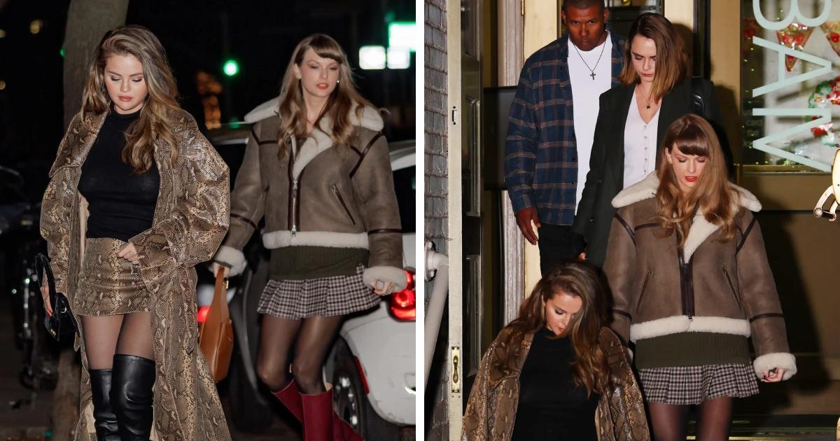 m1 2.jpeg?resize=412,275 - EXCLUSIVE: Selena Gomez Joins Bestie Taylor Swift For Girls Night Out After Going Public About Romance With Benny Blanco