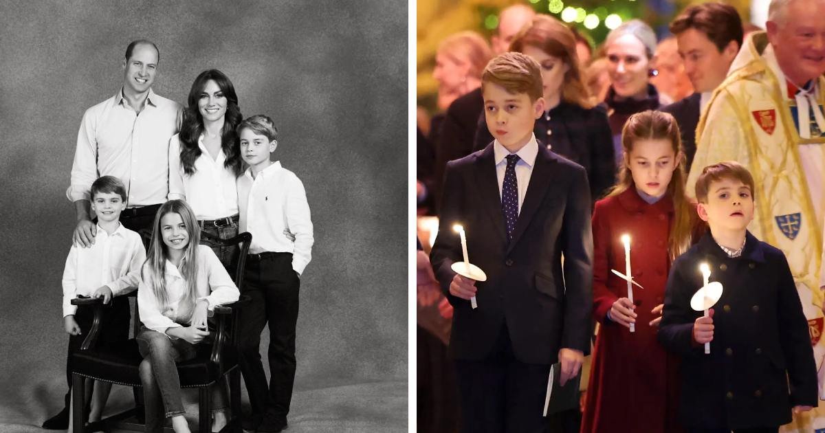m2 2.jpeg?resize=412,232 - BREAKING: Royal Fans Go WILD As Prince William & Kate Middleton's Kids Look 'So Grown Up' In New Christmas Card