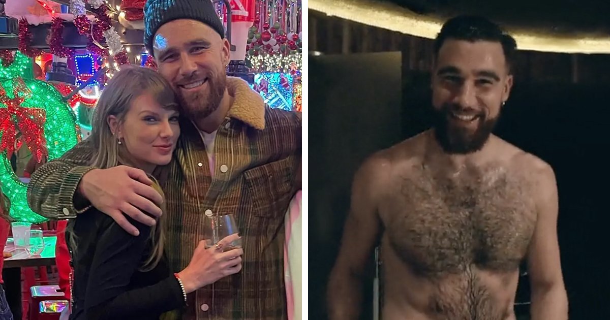 m3 11 1.jpg?resize=1200,630 - “Now We Know What Drives Taylor Crazy!”- Travis Kelce Has Fans In A Frenzy After Going SHIRTLESS