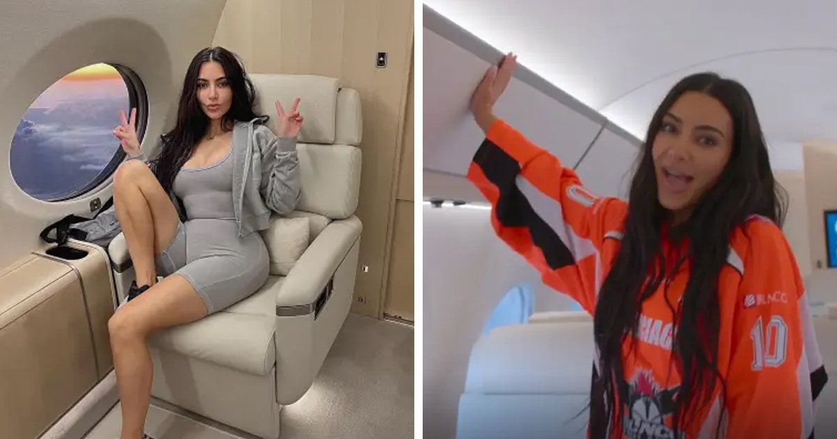 m3 4.jpg?resize=412,275 - "People In The World Are Dying Kim!"- SKIMS Owner BASHED For Giving Tour Of Her Dream Private Jet