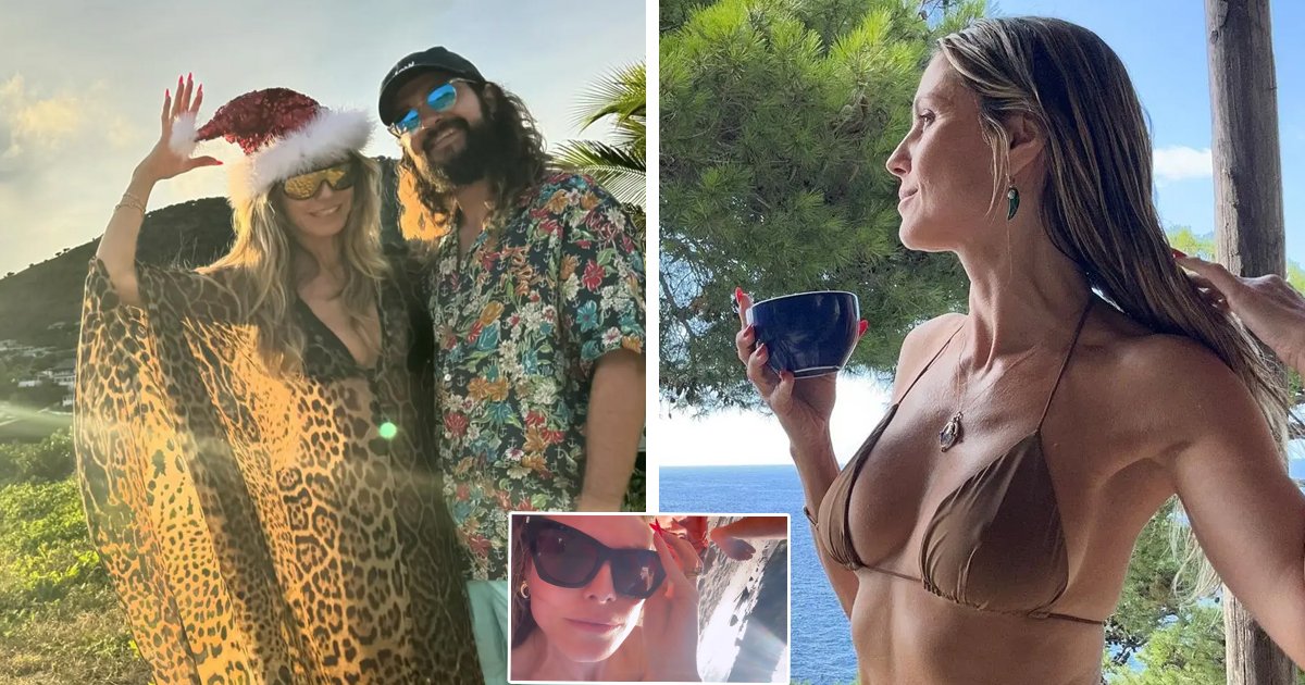 m4 1 1.jpg?resize=412,275 - EXCLUSIVE: "Can You Cover Up!"- Supermodel Heidi Klum Faces Backlash After DITCHING Bikini Top While Sunbathing On Holiday Vacation