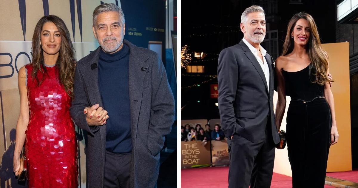 m4.jpeg?resize=412,275 - EXCLUSIVE: Amal Clooney Turns Up The Heat As She Looks Red-Hot In Festive Gown With George Clooney At Hollywood Premiere