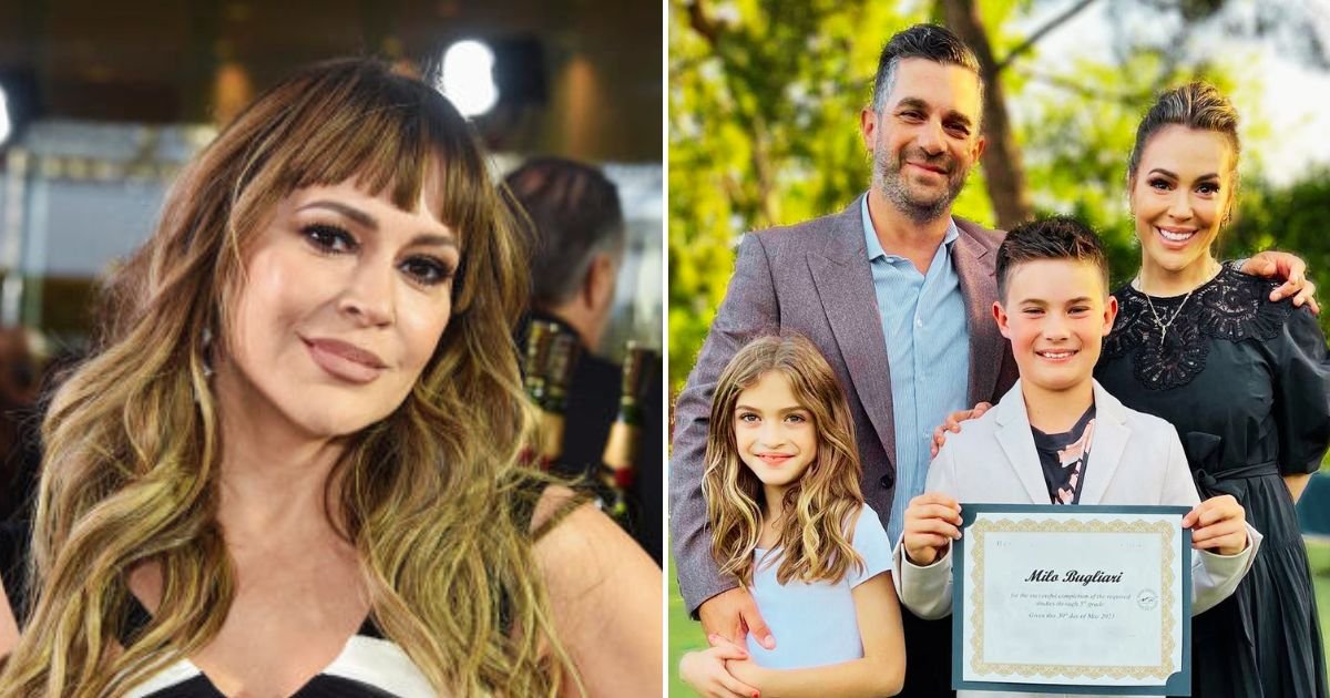 alyssa3.jpg?resize=412,275 - JUST IN: Actress Alyssa Milano, 51, FINALLY Speaks Out After Asking Fans For Donations For Son's Team Baseball Trip