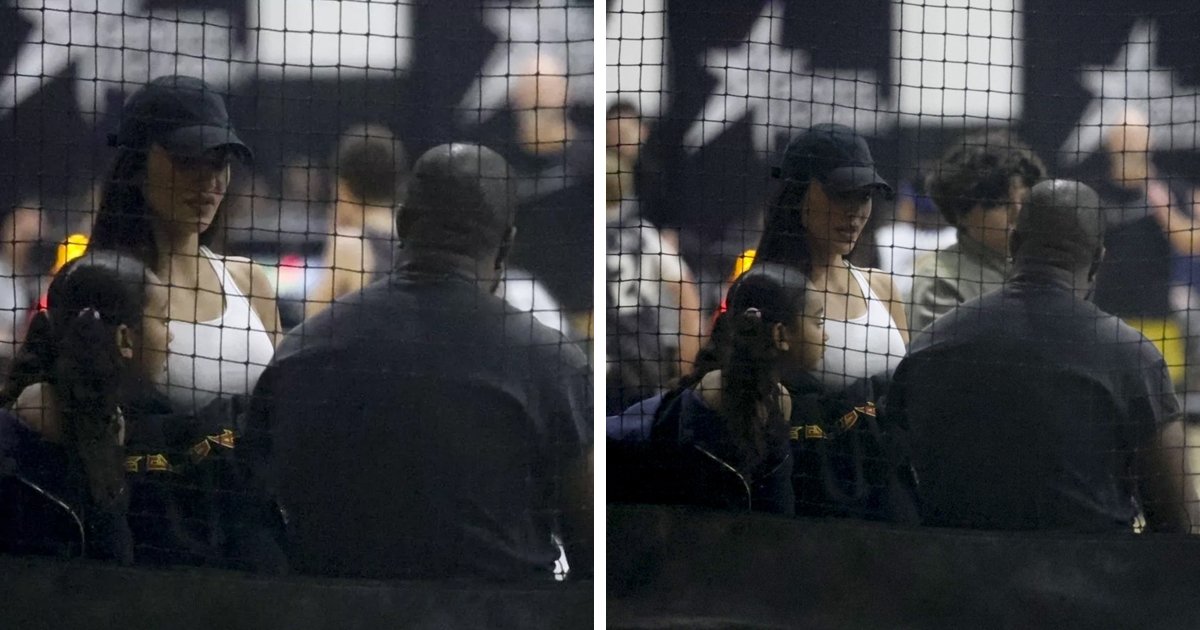 d101.jpg?resize=412,275 - BREAKING: Kim Kardashian Comes Face To Face With Ex Kanye West And Gives Him COLD Stare While Attending Son's Sports Game