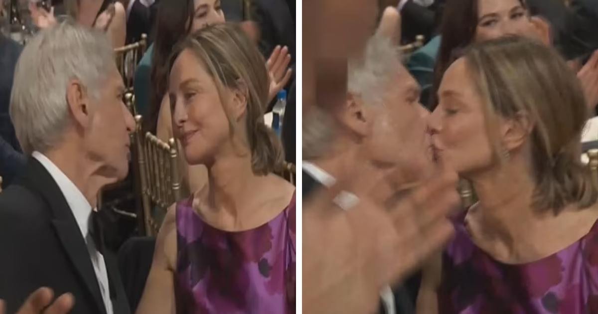 d3 2.jpeg?resize=412,275 - JUST IN: Actor Harrison Ford, 81, Leaves Audience & Wife Calista Flockhart In TEARS While Kissing Her And Receiving Critics Choice Career Achievement Award