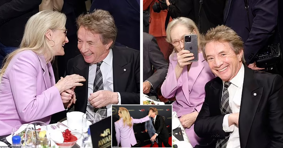d60.jpg?resize=412,275 - "This Needs To Stop!"- Fans Bash Meryl Streep, 74, For 'Openly Flirting' With Martin Short After 'Shutting Down' Dating Rumors
