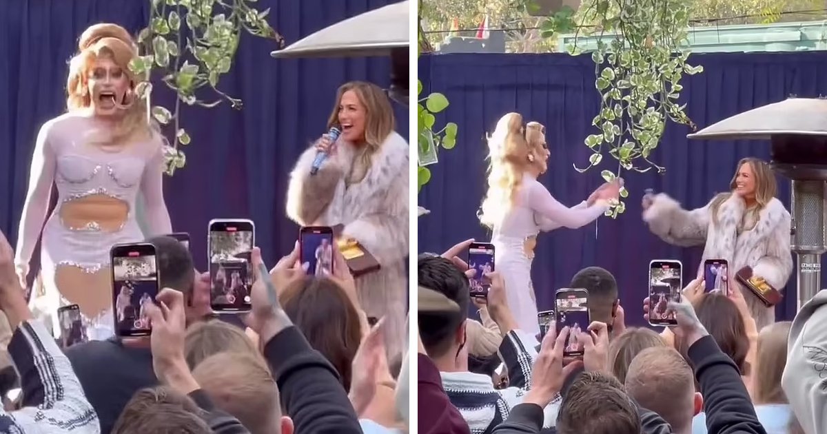d70.jpg?resize=1200,630 - EXCLUSIVE: Jennifer Lopez Comes Face To Face With Her 'Drag Queen Impersonator' In Hollywood