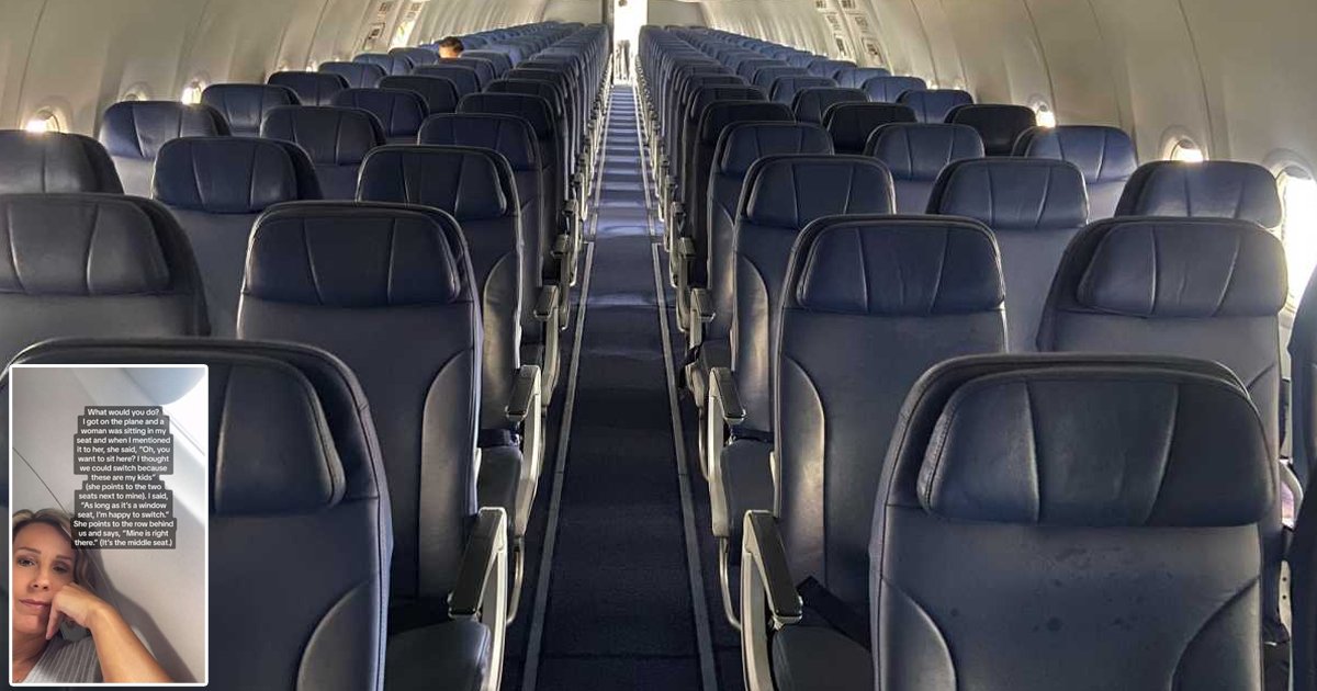 d80.jpg?resize=1200,630 - "It's Every Man For Himself!"- Mom Of Three Sparks Backlash On Flight After REFUSING To Switch Seats For The Sake Of A Toddler