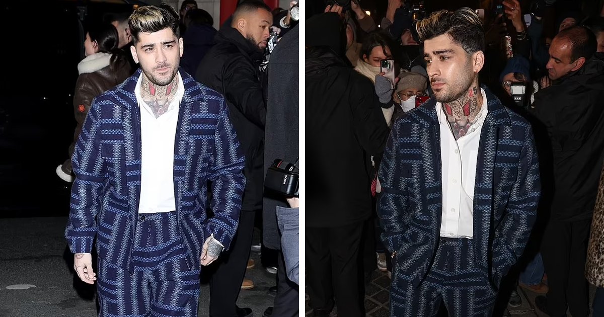 d86.jpg?resize=412,275 - BREAKING: Car Runs Over Zayn Malik's Foot In Paris After Star Makes His First Public Appearance In YEARS