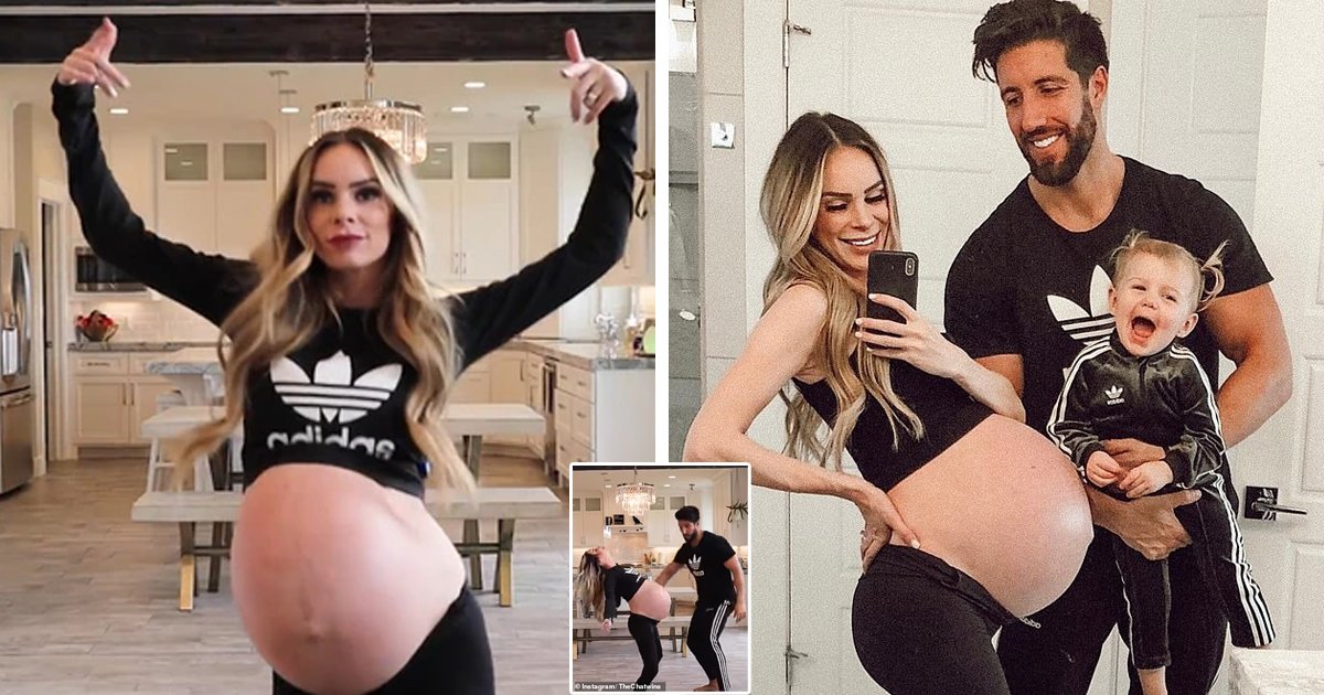d93.jpg?resize=412,275 - JUST IN: 7-Month-Pregnant Mom With TRIPLETS Tries To Induce Labor By Dancing When Husband Joins