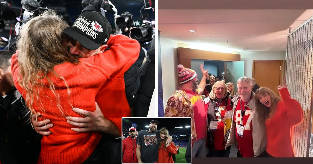 m1 16.jpg?resize=412,275 - "It's NOT A NFL Game, It's a FAMILY AFFAIR!"- Fans Slam Taylor Swift For Stealing The Spotlight At Kansas City Chiefs Game